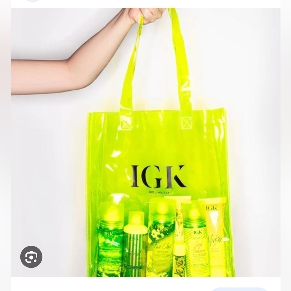 Blinded by the light IGK NYC MIA La plastic tote bag . New